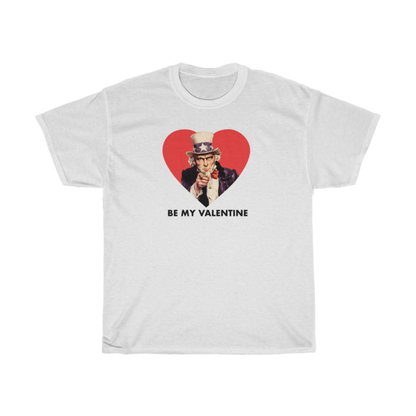 "BE MY VALENTINE" uncle sam pointing t