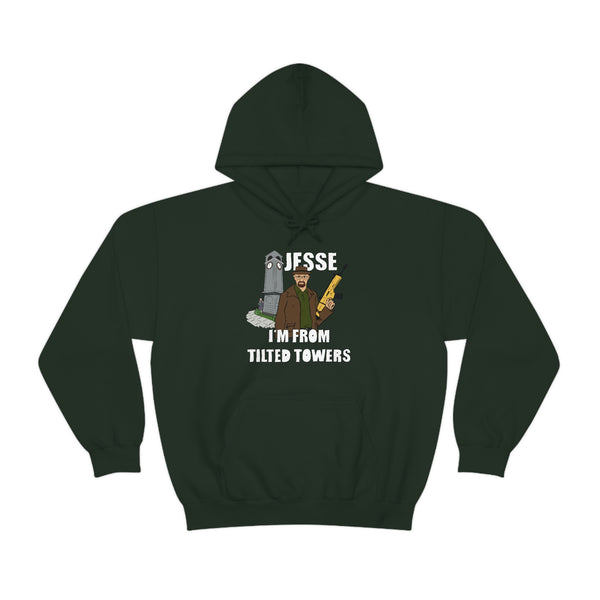 "I'm From Tilted Towers" walt with scar hoodie