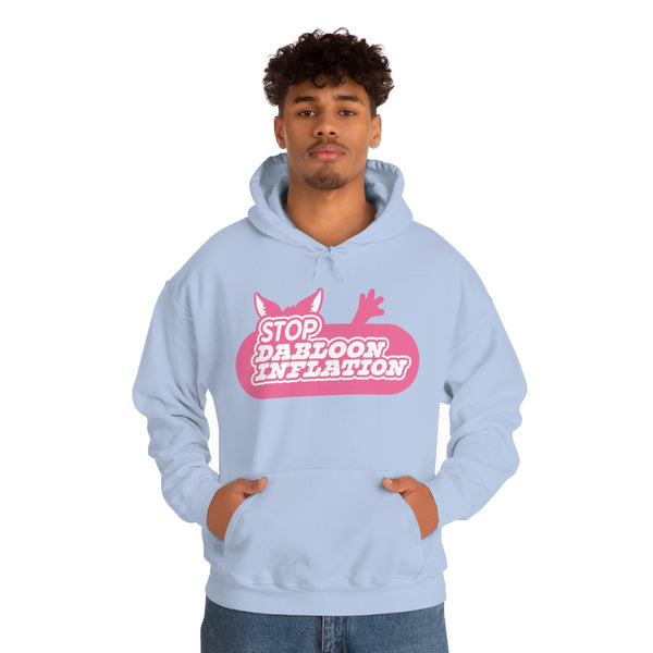 "STOP DABLOON INFLATION" hoodie