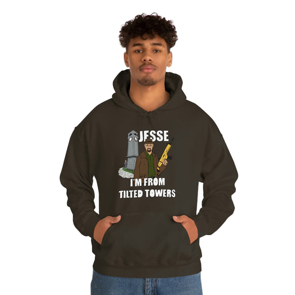 "I'm From Tilted Towers" walt with scar hoodie