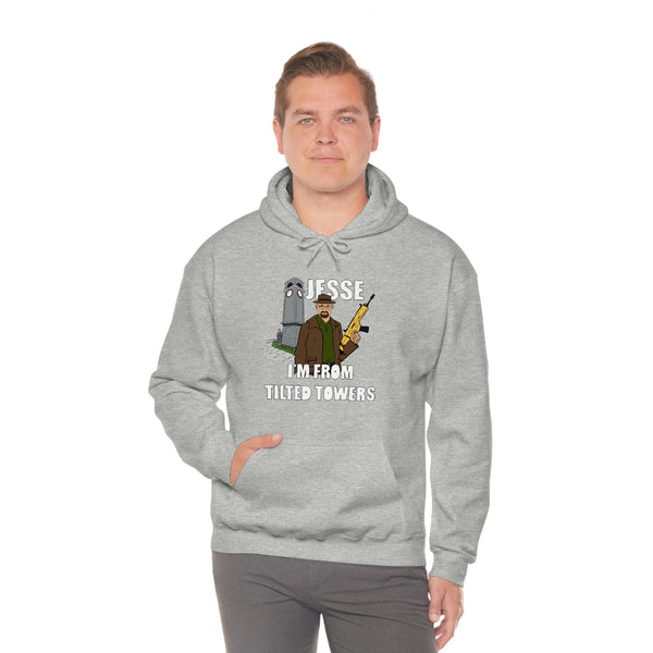"I'm From Tilted Towers" walt with scar hoodie