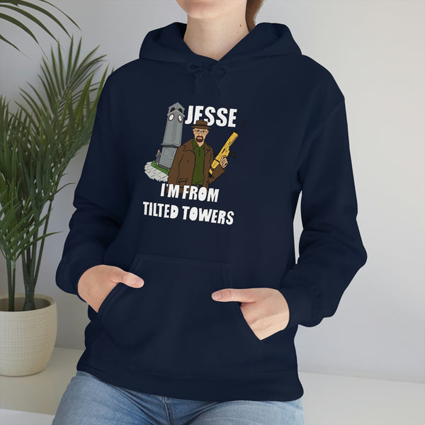 "I'm From Tilted Towers" walt with scar hoodie