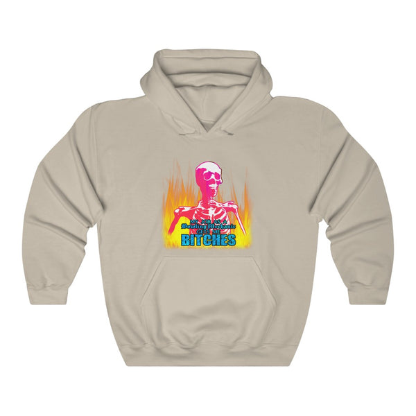 "My Job As A Bowling Mechanic Gets Me BITCHES" hoodie