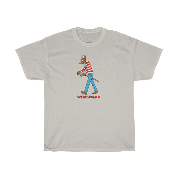 "WEREWALDO" werewolf waldo t