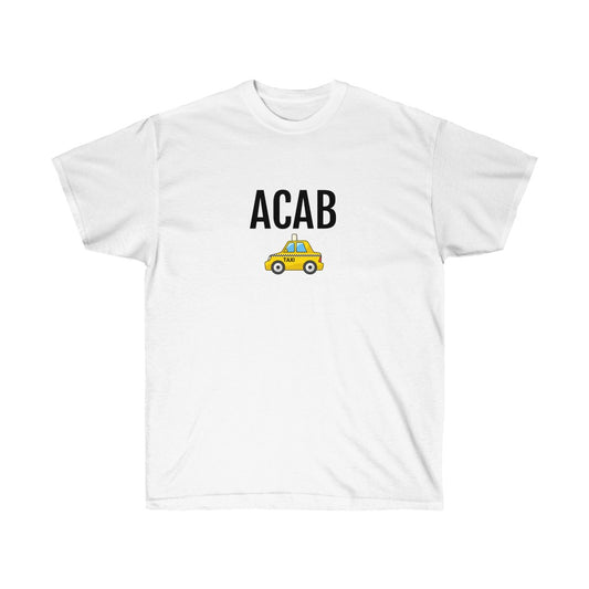 "A CAB" t shirt