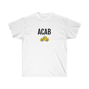"A CAB" t shirt