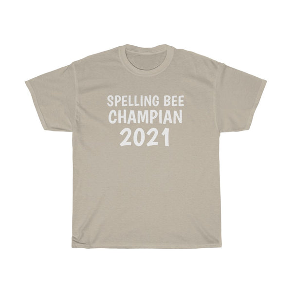 "Spelling Bee Champian 2021" t