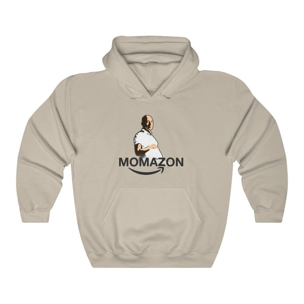 "MOMAZON" pregnant jeff bezos hoodie