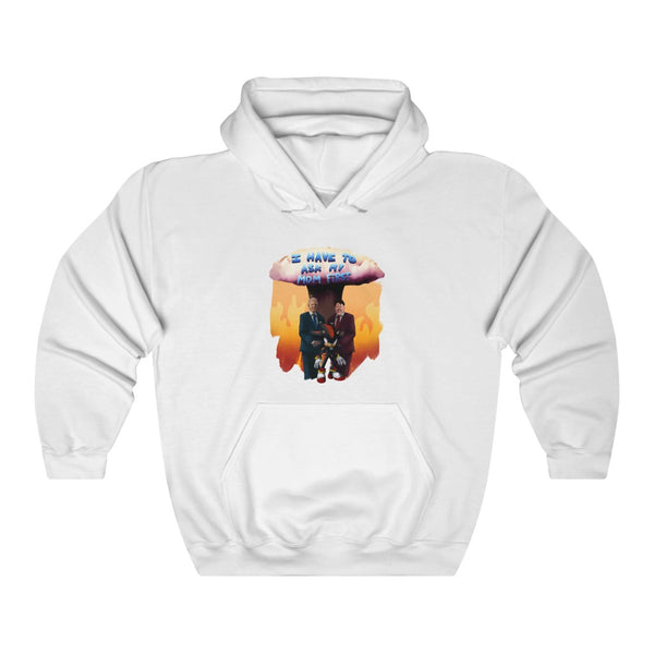 "I Have To Ask My Mom First" shadow the hedgehog, joe biden, & kim jong un hoodie