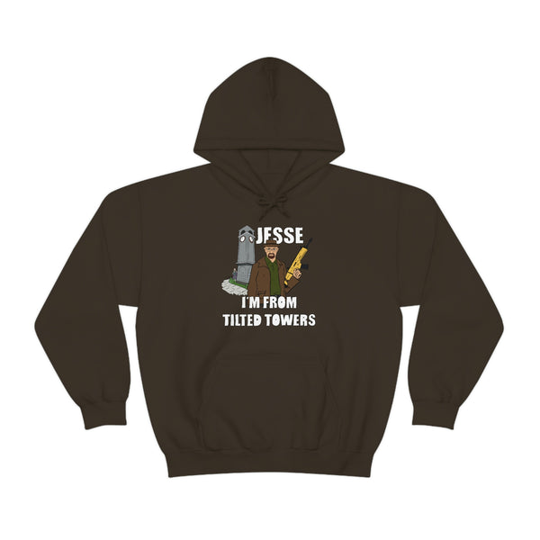 "I'm From Tilted Towers" walt with scar hoodie