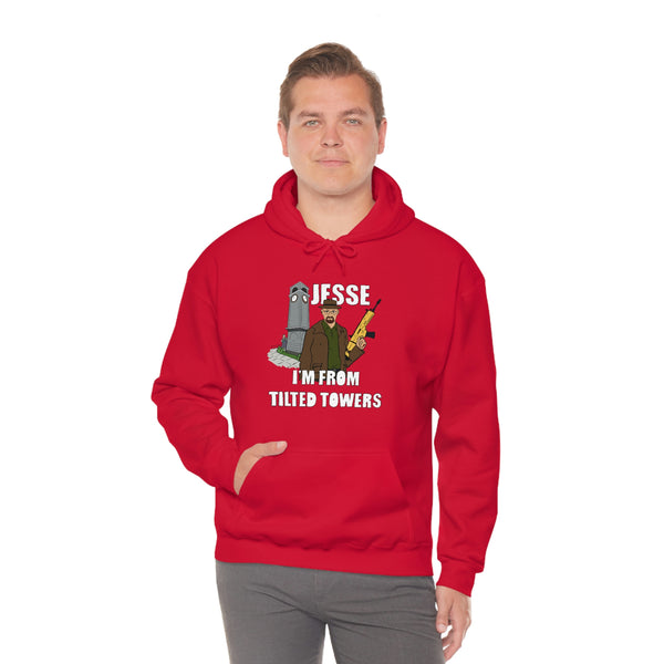 "I'm From Tilted Towers" walt with scar hoodie
