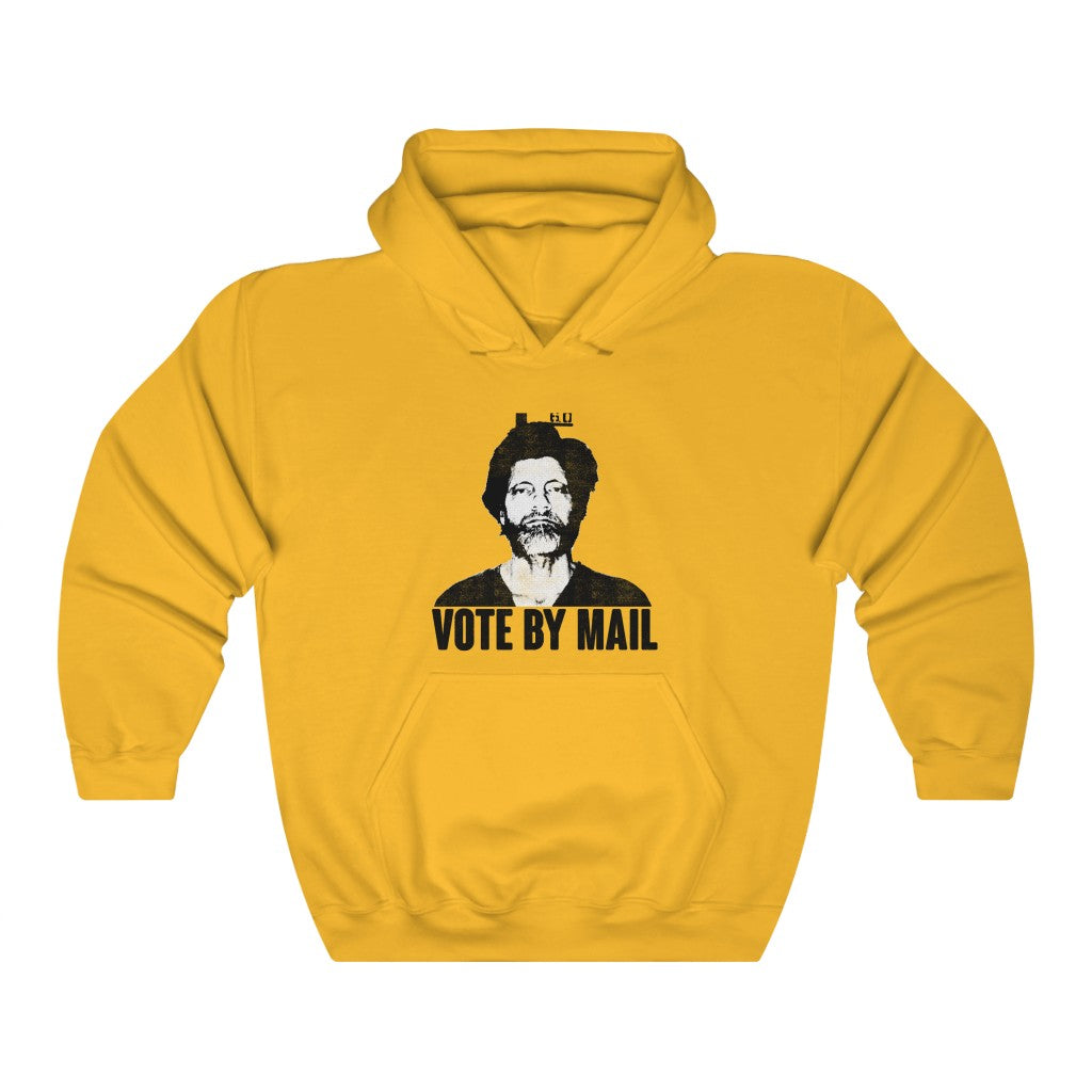 "VOTE BY MAIL" ted kaczynski hoodie