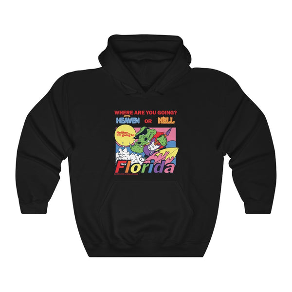 "HEAVEN OR HELL" florida hotline hoodie