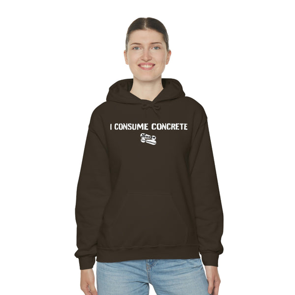 "I CONSUME CONCRETE" hoodie