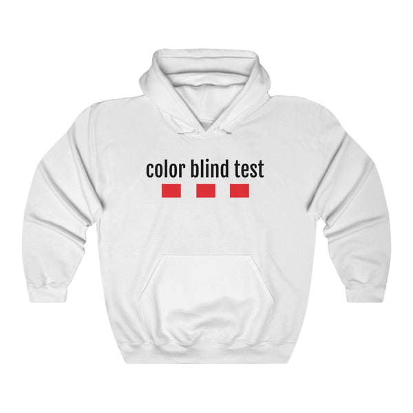 "color blind test" hoodie