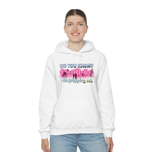 "I AM DROPPING OUT" audio engineering major hoodie