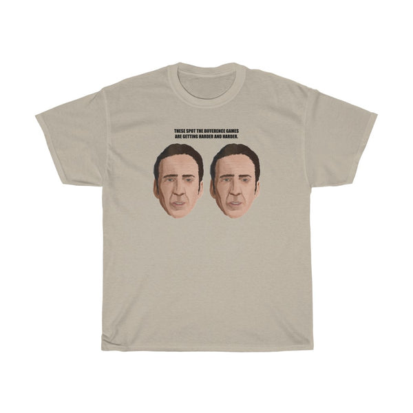 "Spot The Difference" nicolas cage t