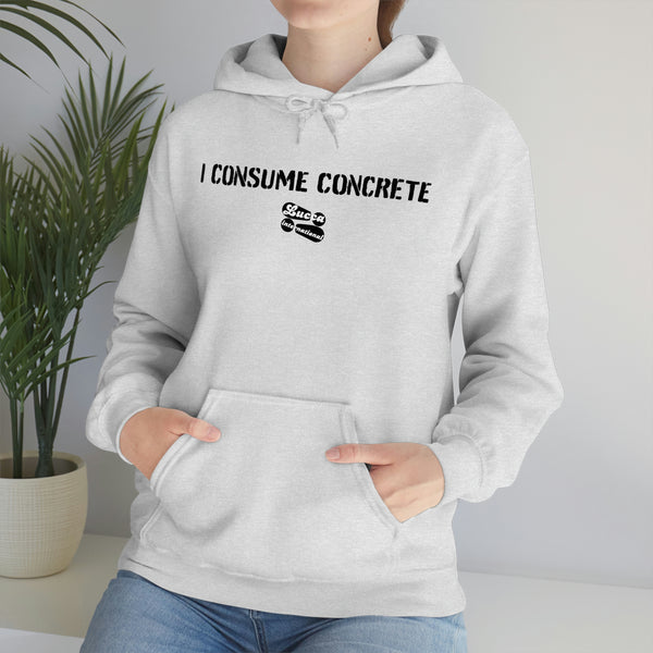 "I CONSUME CONCRETE" hoodie