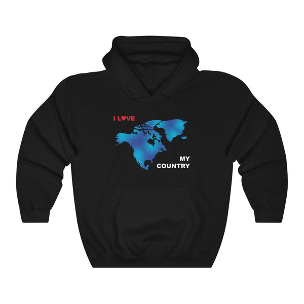"I LOVE MY COUNTRY" hoodie