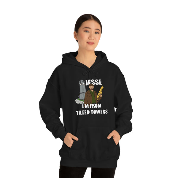 "I'm From Tilted Towers" walt with scar hoodie