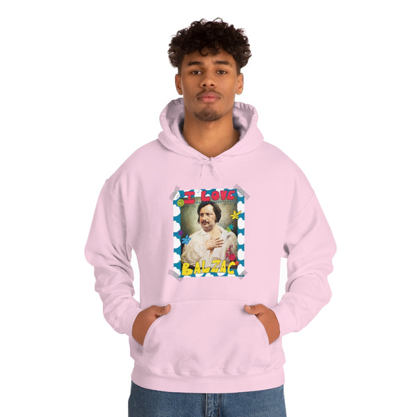 "I LOVE BALZAC" hoodie