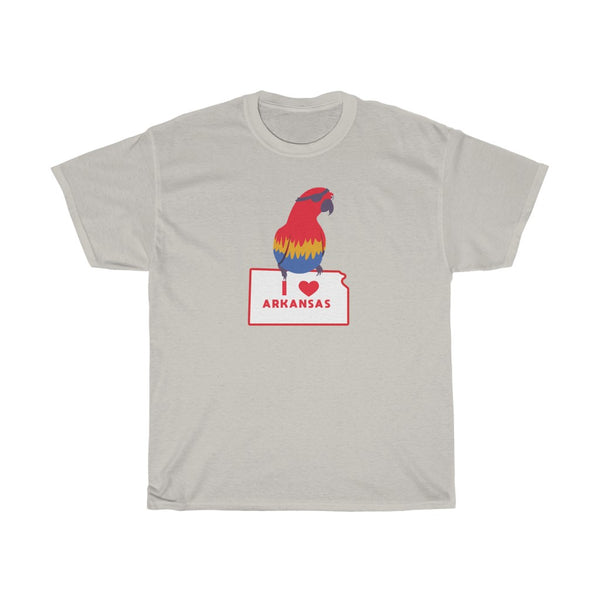"I Love Arkansas" kansas parrot t