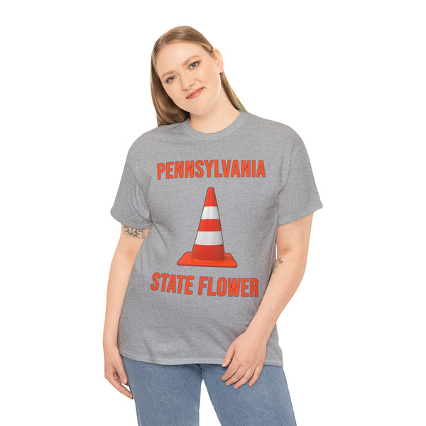 "Pennsylvania State Flower" traffic cone t