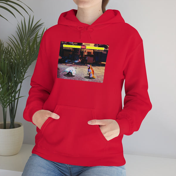 OPOSSUM VS. RACCOON street fighter hoodie