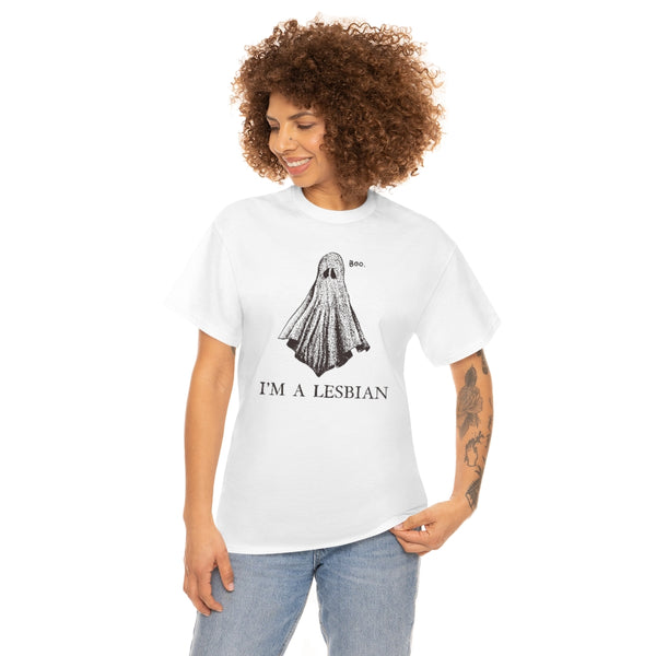 "Boo. I'm A Lesbian" halloween t