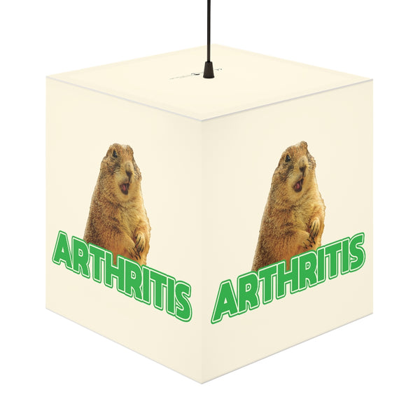 "ARTHRITIS" light cube lamp