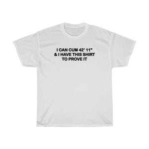 CUM SHIRT