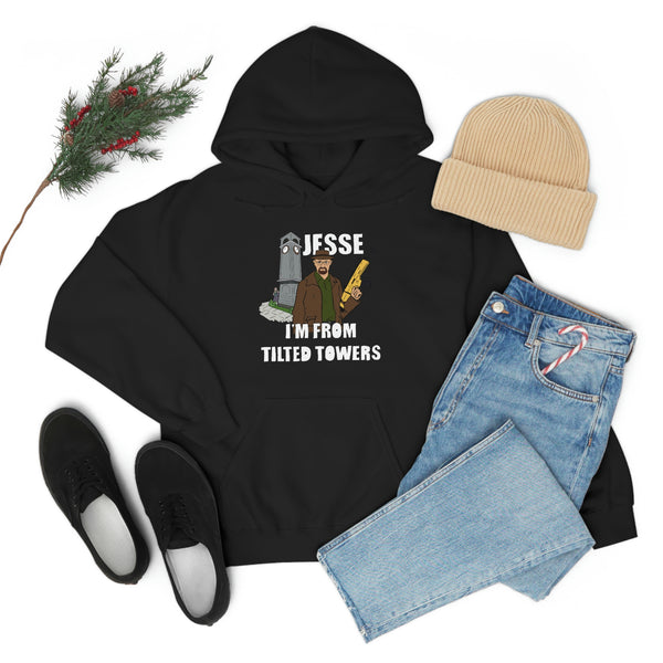 "I'm From Tilted Towers" walt with scar hoodie