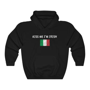 "Kiss Me I'm Irish" Italy hoodie