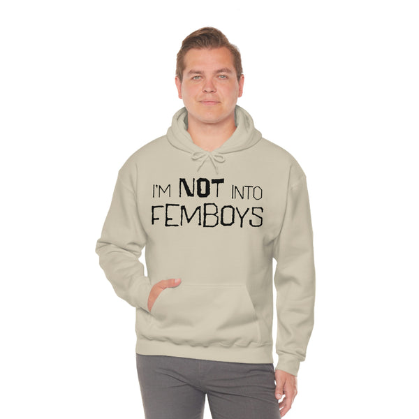 "I'm NOT Into Femboys" hoodie