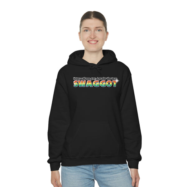"Haters Call Me Gay, I Prefer The Term SWAGGOT" hoodie (don't wear if ur straight that's weird)