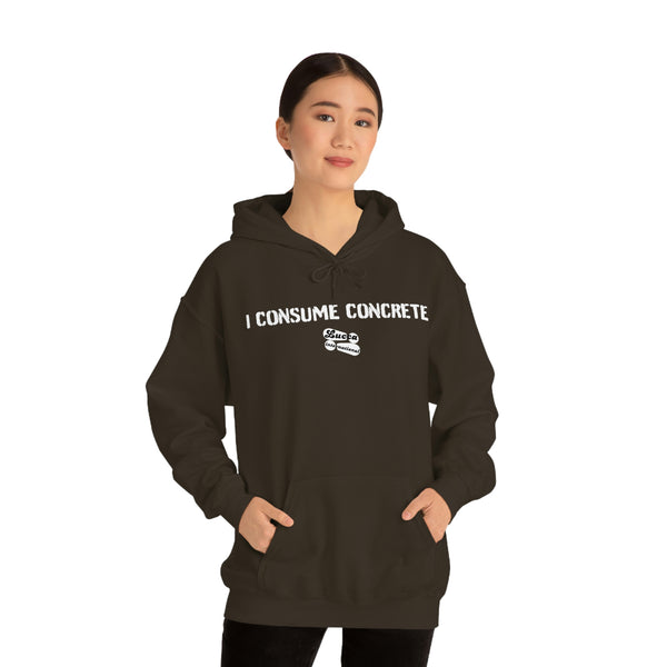 "I CONSUME CONCRETE" hoodie