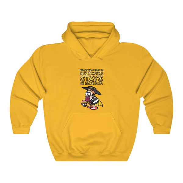 "What Happens In Nebraska, Stays In Nebraska" hoodie
