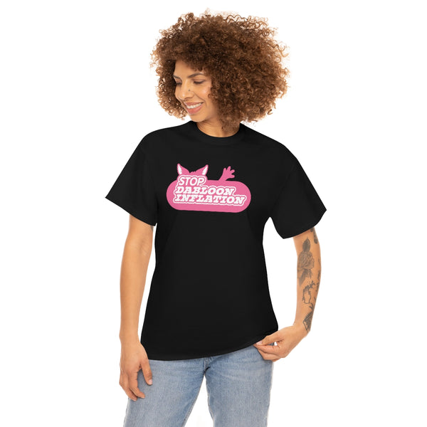 "STOP DABLOON INFLATION" t
