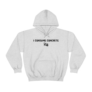 "I CONSUME CONCRETE" hoodie