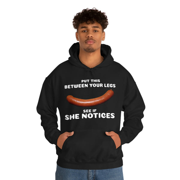 "Put This Between Your Legs" valentine's sausage hoodie (ROMANTIC)