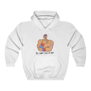"YOU CAN'T PERCEIVE HIM" hoodie