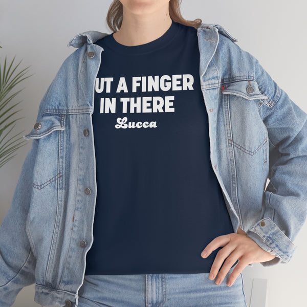 "PUT A FINGER IN THERE" nike parody t