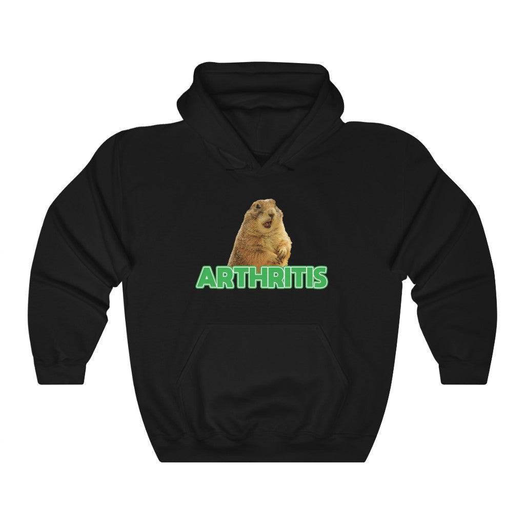 "ARTHRITIS" prairie dog hoodie