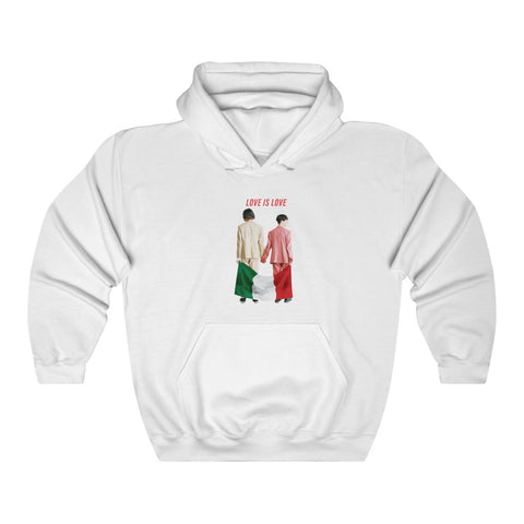 "Love Is Love" Italian Flag hoodie