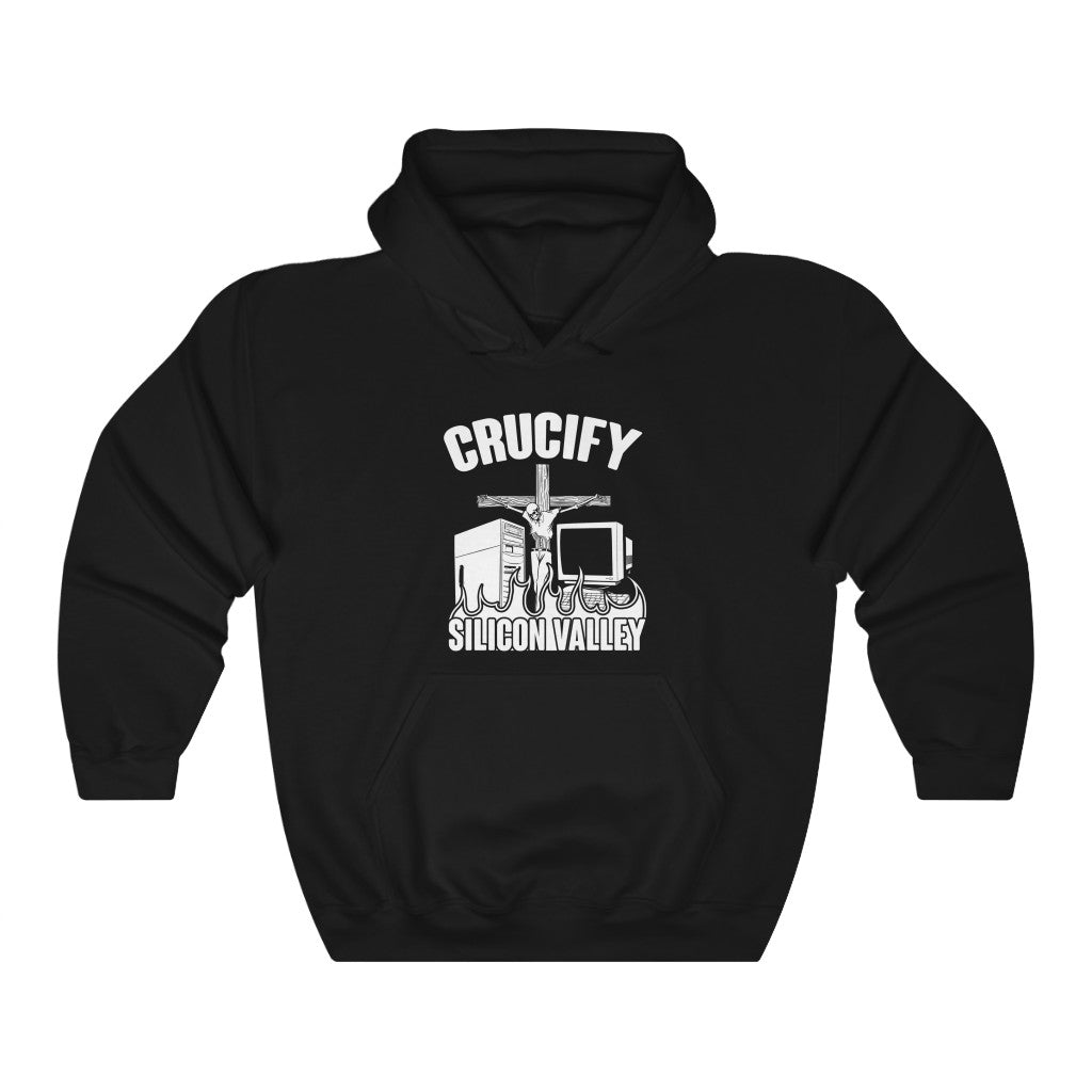 "CRUCIFY SILICON VALLEY" hoodie