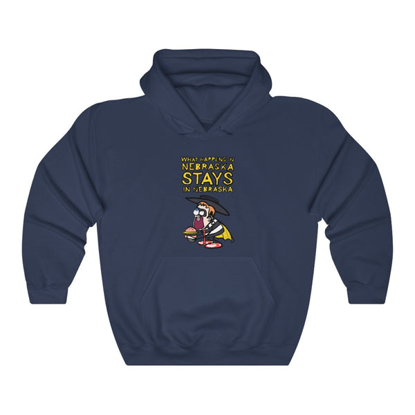 "What Happens In Nebraska, Stays In Nebraska" hoodie