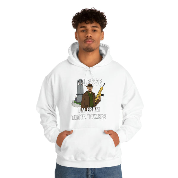 "I'm From Tilted Towers" walt with scar hoodie