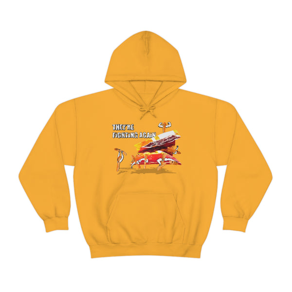 "THEY'RE FIGHTING AGAIN" fighting cheeto's hoodie
