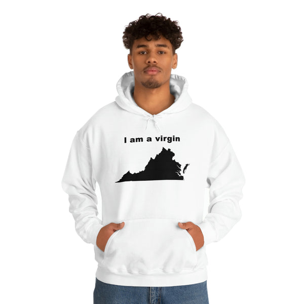 "I am a virgin" hoodie