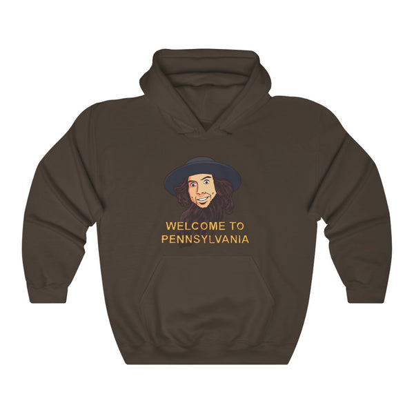 "Welcome To Pennsylvania" amish weird al hoodie